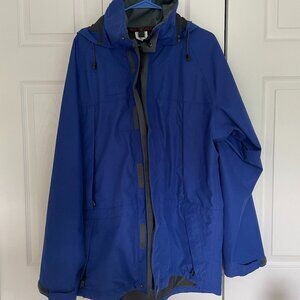Mammut men's blue Goretex jacket-size large